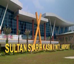 Bandara Sultan Syarif Kasim (SSK) II Pekanbaru. 